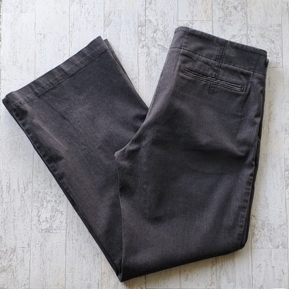 Theory Brione Missouri Denim Trousers Size 8 - Picture 1 of 8